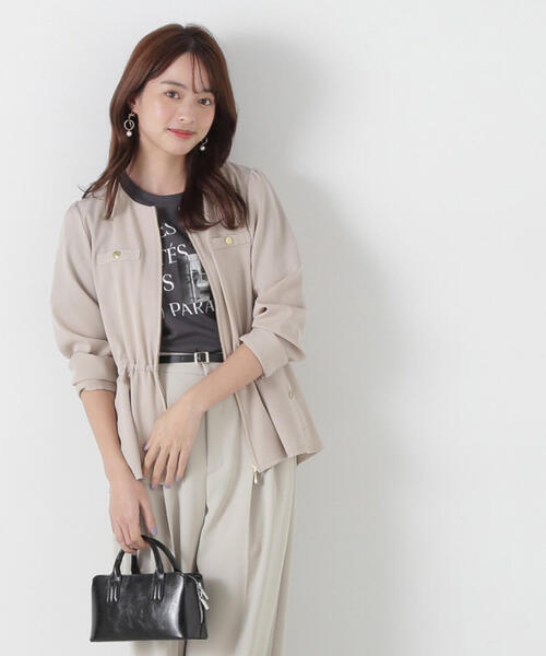 SONO ペプラムブルゾン SONO ペプラムブルゾン SONO ペプラムブルゾン