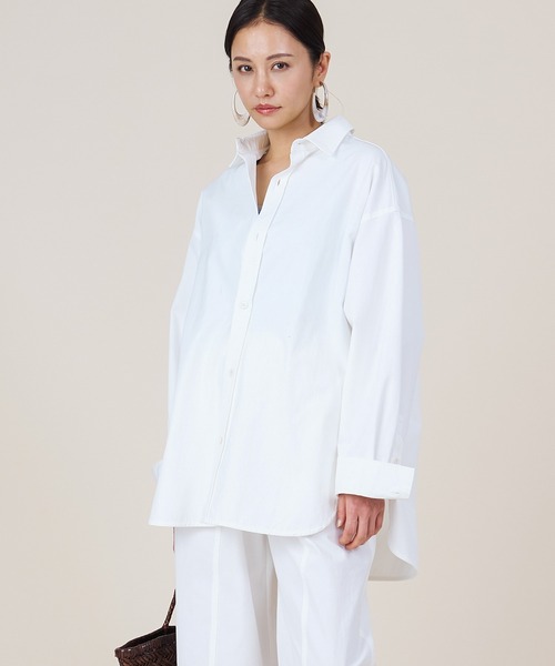 marmors ブラウス シャツ 「marmors」big shirt「セットアップ