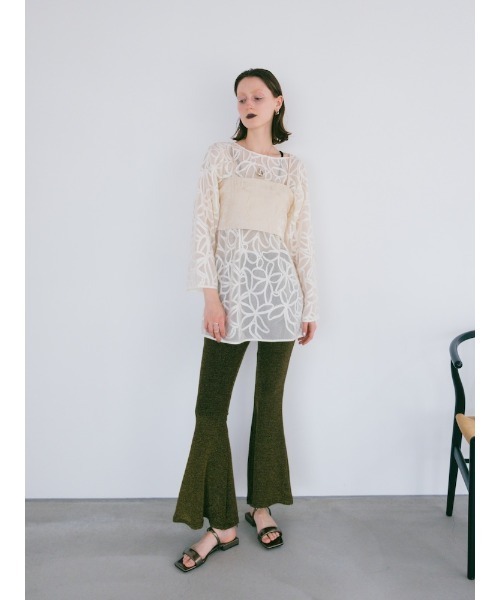 sahara Jacquard Bustier/ジャガードビスチェ レディース