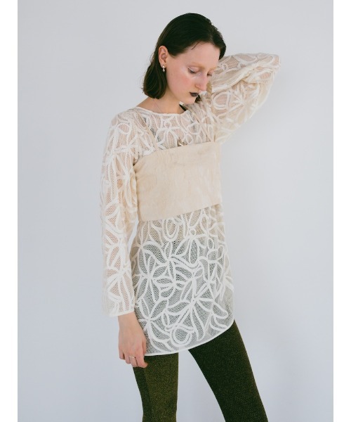 sahara（サハラ） Jacquard Bustier/ジャガードビスチェ レディース