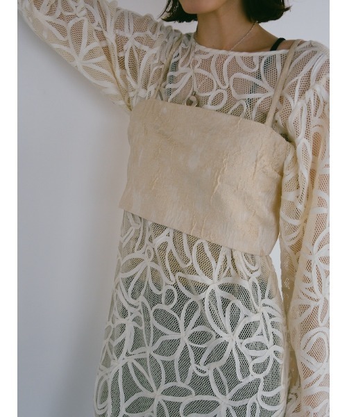 sahara（サハラ） Jacquard Bustier/ジャガードビスチェ レディース