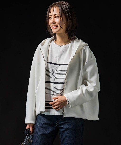 LAUTREAMONT ニット セーター 袖ボタンドルマンニット「手洗い