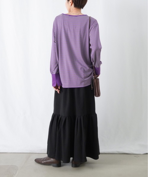 「LUCA/LADY LUCK LUCA」 フレアスカート FREE ブラック レディース_画像4