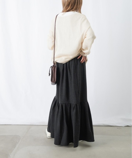 「LUCA/LADY LUCK LUCA」 フレアスカート FREE ブラック レディース_画像9