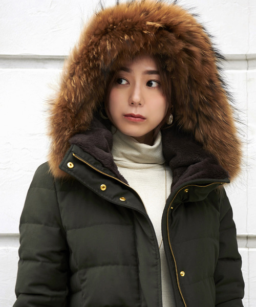 RUIRUE BOUTIQUE（ルイルエブティック） ダウンコート M ネイビー