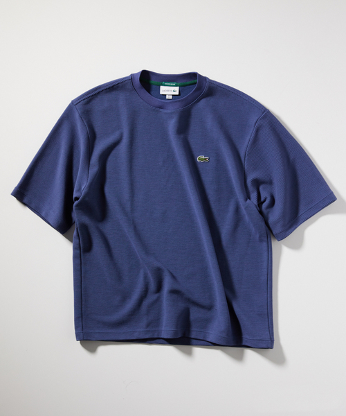 LACOSTE tシャツ / ラコステ 別注 ワッフルTシャツ メンズ
