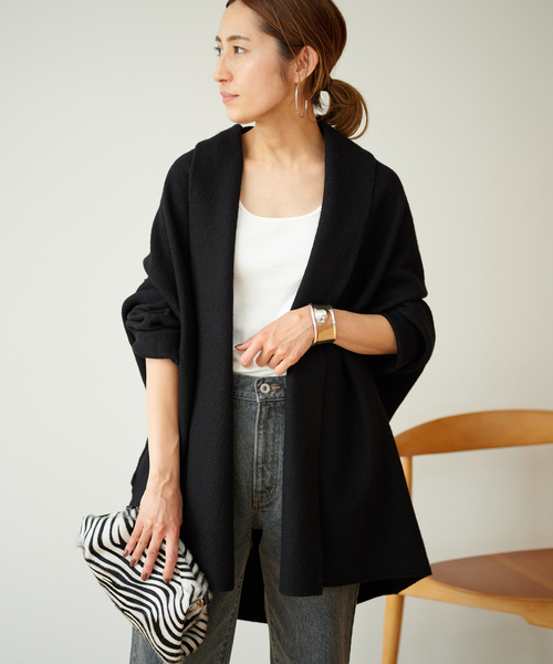 FRAMeWORK（フレームワーク） ニットカーディガン - ブラック
