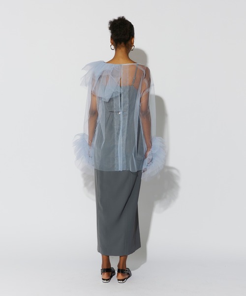 ANDRESD ドレス ブルーミングチュールドレス / blooming tulle dress