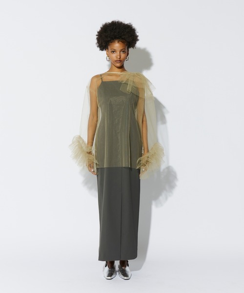 値引き中✨【andresd】Blooming Tulle Dress blooming tulle dress