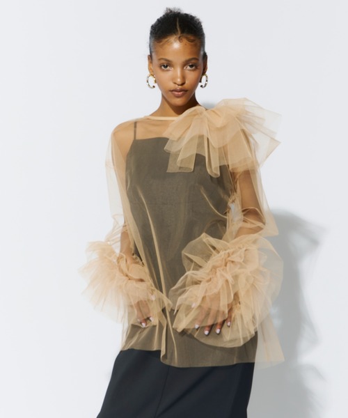 値引き中✨【andresd】Blooming Tulle Dress ANDRESD ドレス blooming tulle dress ブルーミングチュール