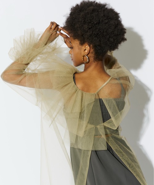 値引き中✨【andresd】Blooming Tulle Dress ANDRESD ドレス blooming tulle dress ブルーミングチュール