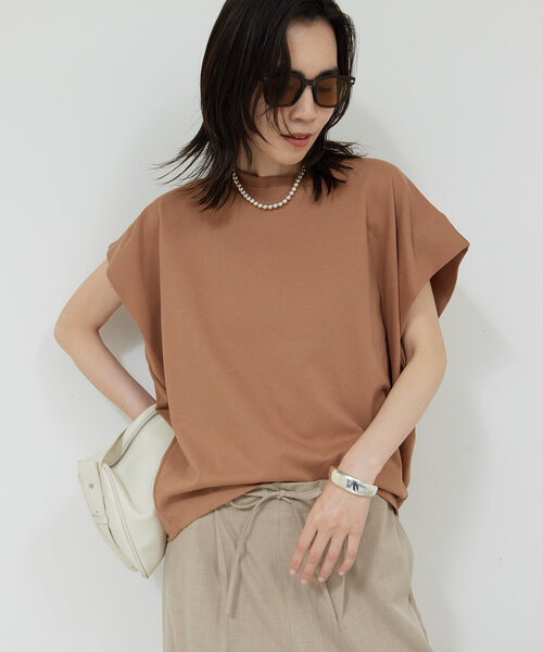GALLARDAGALANTE tシャツ タックコクーンTシャツ レディース
