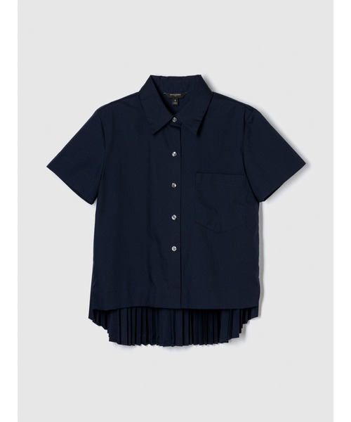 ブラウス シャツ BANANA REPUBLIC FACTORY STORE　　日本限定 バックプリーツシャツ レディース