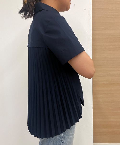 ブラウス シャツ BANANA REPUBLIC FACTORY STORE　　日本限定 バックプリーツシャツ レディース セール】BANANA REPUBLIC FACTORY STORE 日本限定 バック