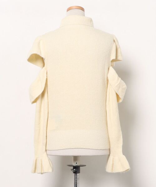 「LILY BROWN」 タートルネックニット FREE ベージュ レディース_画像2