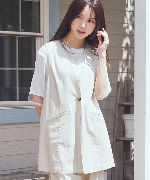 earth music&ecology（アース ミュージック＆エコロジー） ベスト ジレ