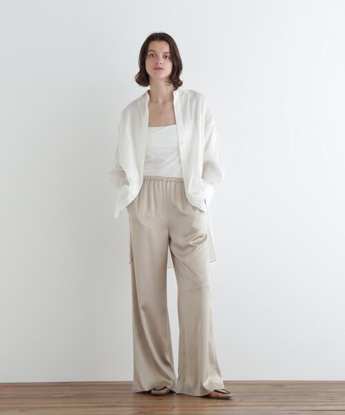 極美品☆FERRAGAMO フェラガモ コットン 比翼仕立て 長袖シャツ