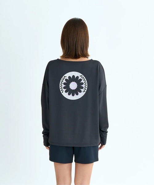 希少♡英国製 Rosalie可憐な花びらのフルセット8枚② ROXY（ロキシー） ラッシュガード WILD FLOWER/水陸両用長袖ラッシュ