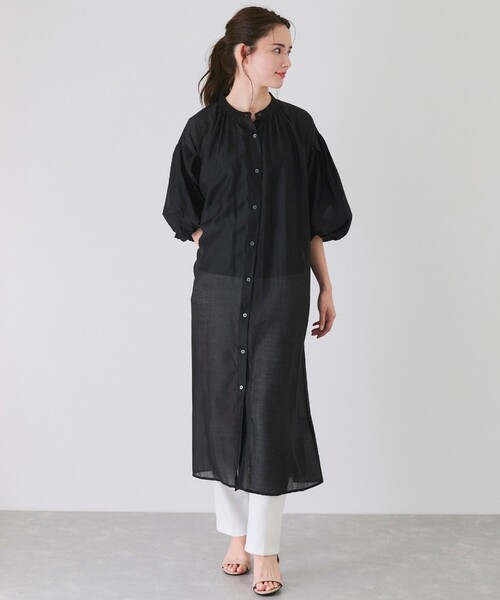 UNTITLED シースルーワンピース レイヤードシースルーワンピース | ファッション通販サイト NUGU
