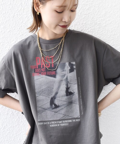 81BRANCA tシャツ 「SHIPS別注」81BRANCA:フォト ワイド TEE