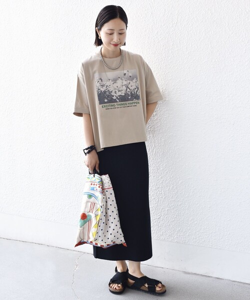 tシャツ 「SHIPS別注」81BRANCA:フォト ワイド TEE レディース SHIPS｜【SHIPS別注】81BRANCA:フォト ワイド TEE | Rakuten