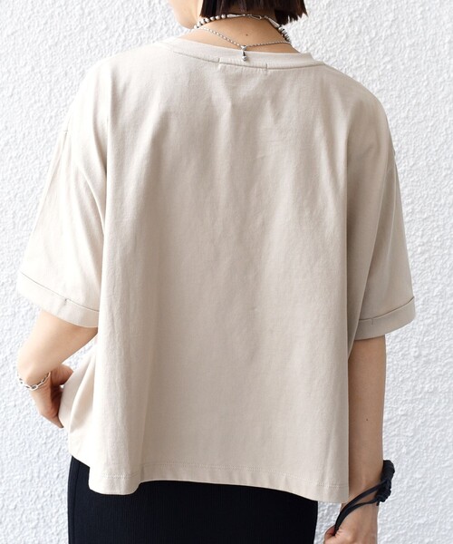 81BRANCA tシャツ 「SHIPS別注」81BRANCA:フォト ワイド TEE