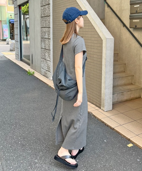 ワンピース 「3サイズ展開」ワンポイント刺繍ワンピース : ZOZOTOWN