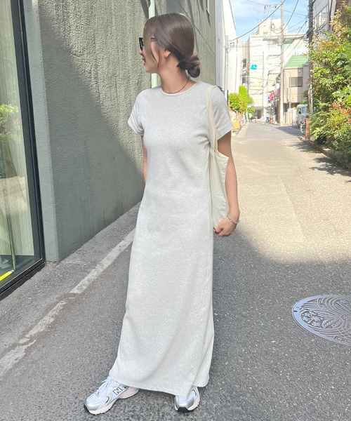 ワンピース 「3サイズ展開」ワンポイント刺繍ワンピース : ZOZOTOWN
