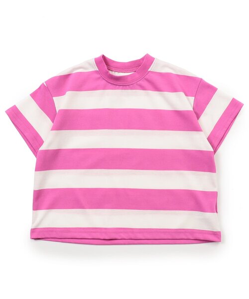 BREEZE（ブリーズ） tシャツ 「WEB限定/ジュニア対応」 ネオンボーダー