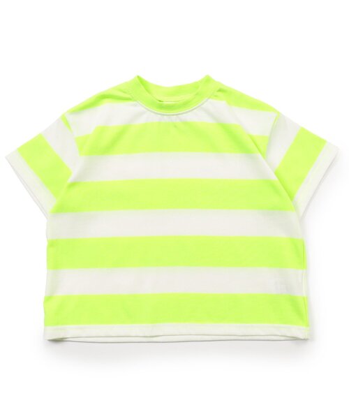 BREEZE（ブリーズ） tシャツ 「WEB限定/ジュニア対応」 ネオンボーダー