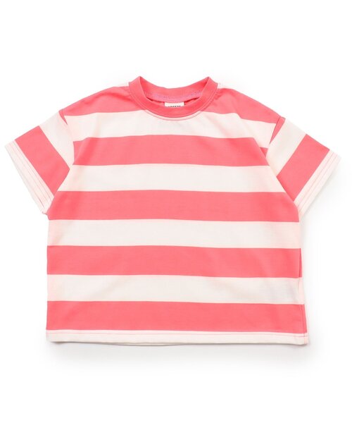 BREEZE（ブリーズ） tシャツ 「WEB限定/ジュニア対応」 ネオンボーダー