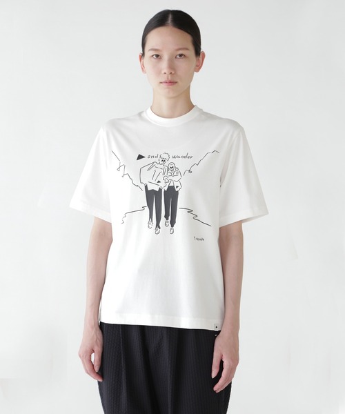 Tシャツ・カットソー AND WANDER SS25 (5745121017 010) 5743284225-010_sivasdescalzo-