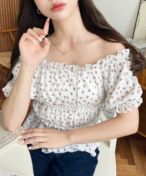 tシャツ シャーリングペプラムカットソー半袖 レディース 楽天市場】シャーリングペプラムカットソー半袖 NATURAL BEAUTY