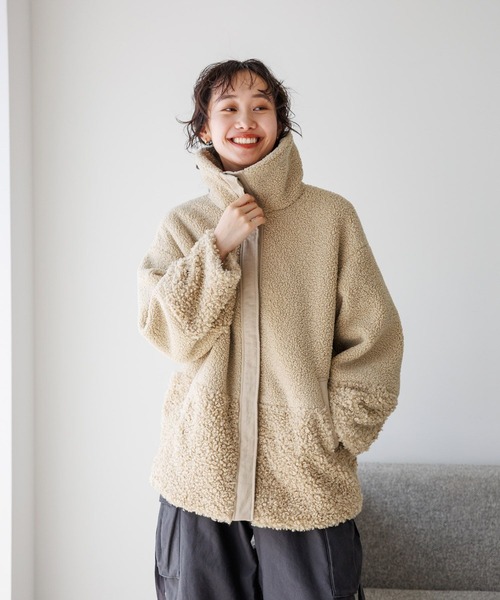 niko and…（ニコアンド） ジャケット MEDIUM ベージュ レディース