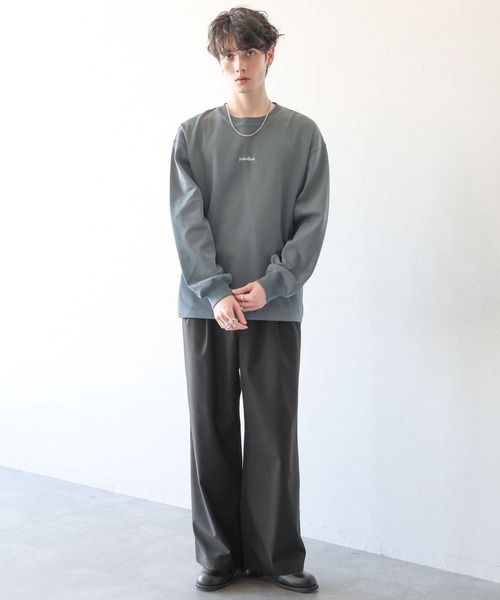 「RAGEBLUE」 長(zhǎng)袖Tシャツ MEDIUM グレー メンズ