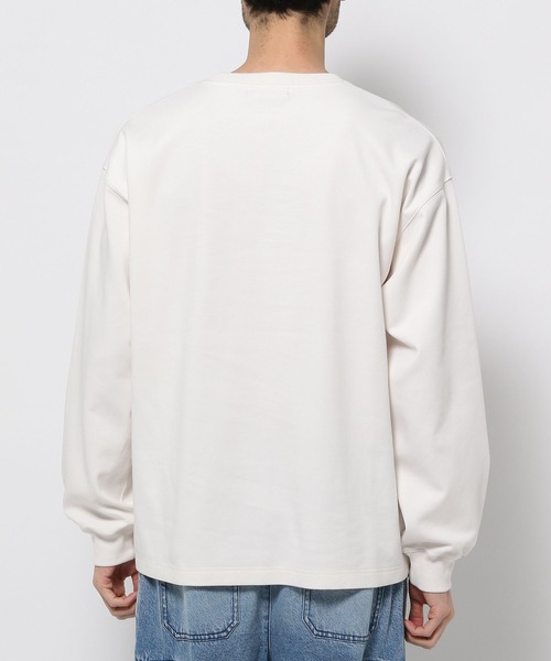 「RAGEBLUE」 長(zhǎng)袖Tシャツ MEDIUM グレー メンズ