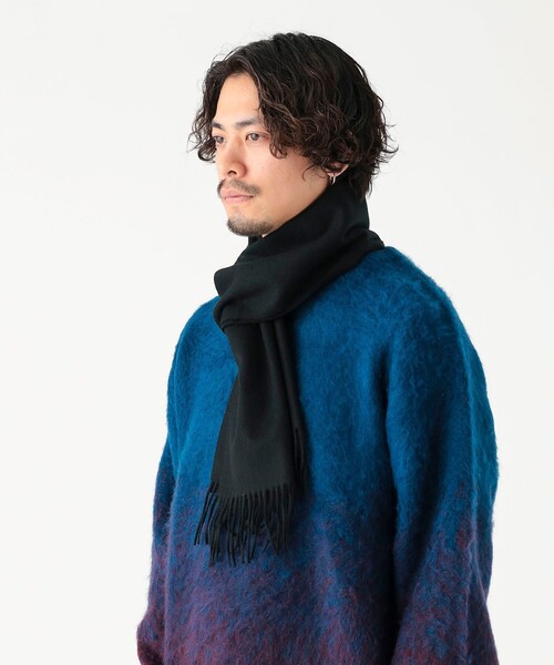 B：MING by BEAMS（ビーミング by ビームス） マフラー カシミヤ