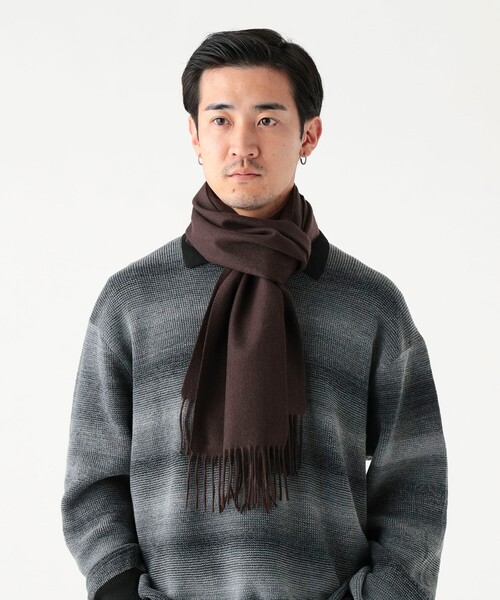 B：MING by BEAMS（ビーミング by ビームス） マフラー カシミヤ