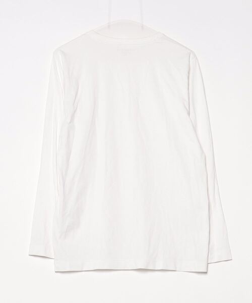 「green label relaxing」 長袖Tシャツ L ホワイト メンズ