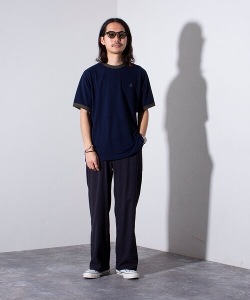 「GEVACO」 半袖Tシャツ M ブラック メンズ_画像2