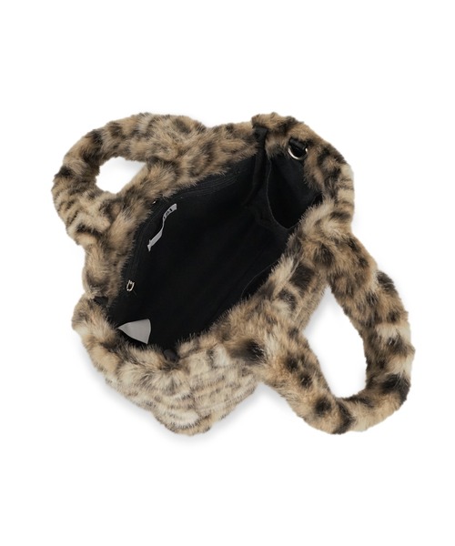 GYDA トートバッグ GYDA(ジェイダ)2WAYフェイクファーバッグ GY-B381