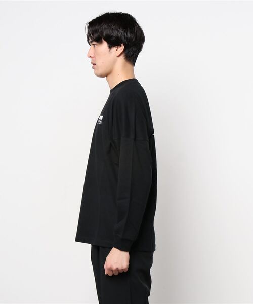 「RVCA」 長袖Tシャツ L グリーン メンズ