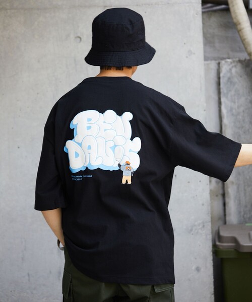 「FREAK'S STORE」 半袖Tシャツ LARGE ホワイト メンズ