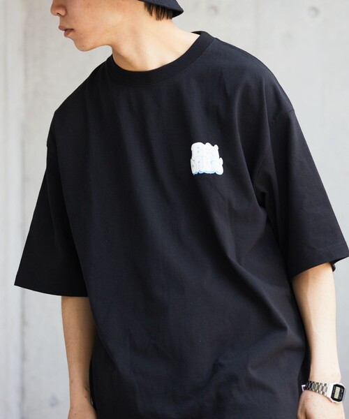 「FREAK'S STORE」 半袖Tシャツ LARGE ホワイト メンズ