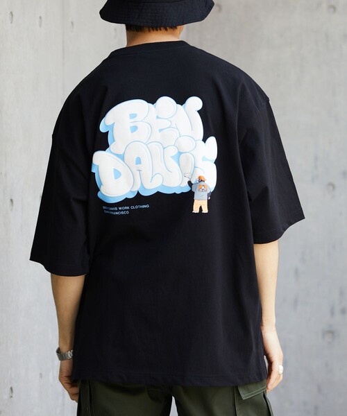 「FREAK'S STORE」 半袖Tシャツ LARGE ホワイト メンズ