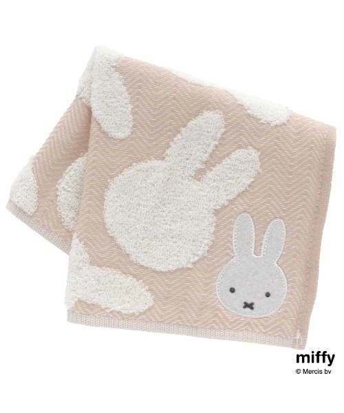 ハンカチ Miffy タオルハンカチ 「ミッフィー シルエット」 レディース