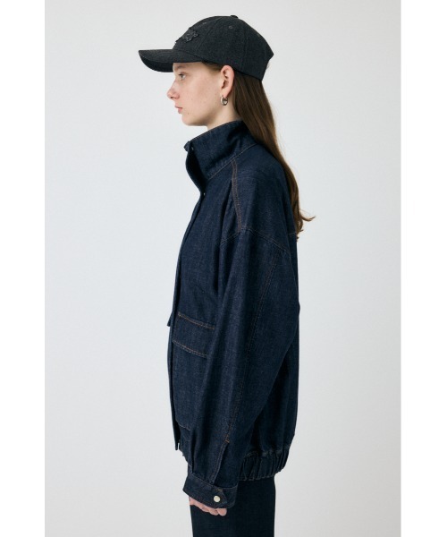 MOUSSY デニムジャケット gジャン 「25年AW新作」TENCEL(TM) DENIM