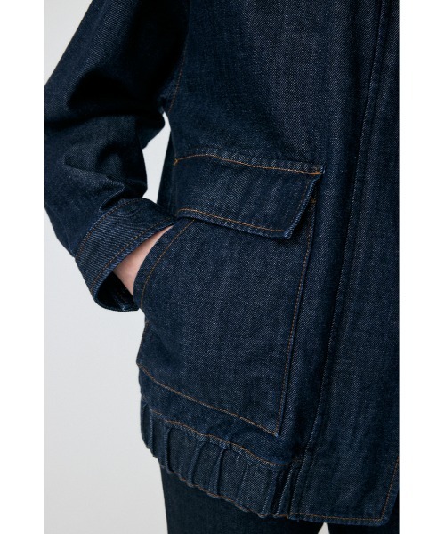 MOUSSY（マウジー） デニムジャケット gジャン TENCEL(TM) DENIM OVER