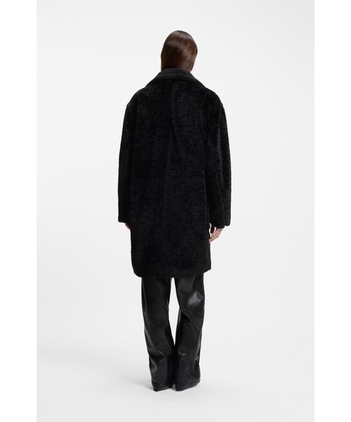 BOSS（HUGO BOSS） コート アウター テディ アジャスタブルカラー