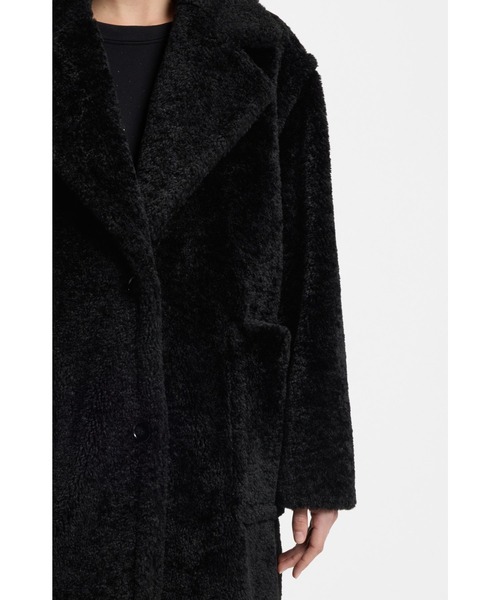 BOSS（HUGO BOSS） コート アウター テディ アジャスタブルカラー